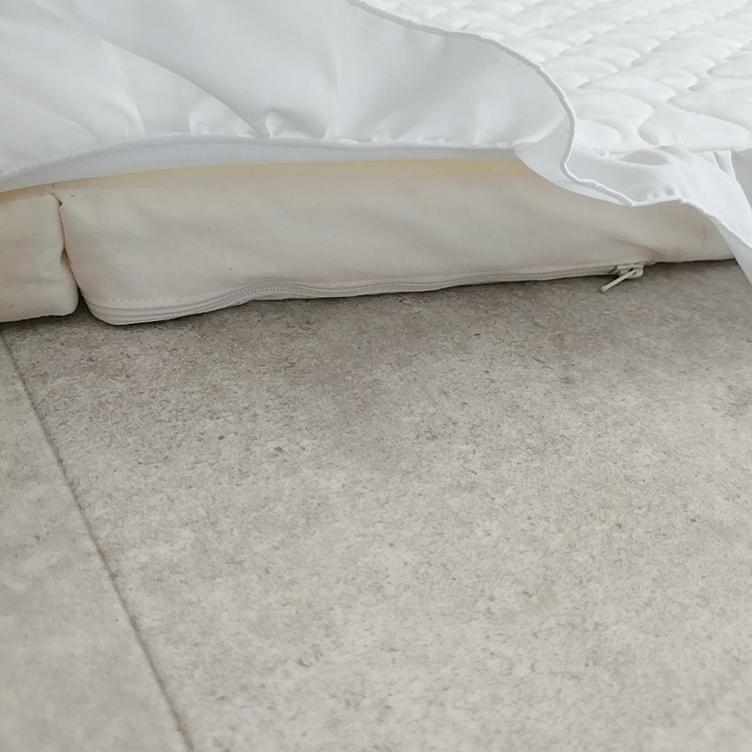 天然素材 キルトガーゼ ベビー布団 折りたたみ コンパクト 出産 里帰り 持ち運び ピクニック 保育園(布団単品)