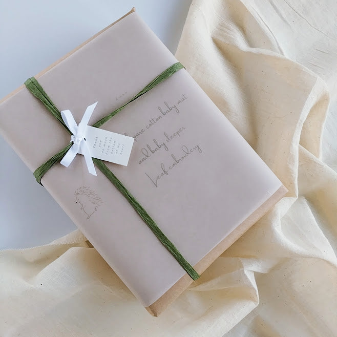 出産祝い 名入れ イブル ベビースリーパー  6重ガーゼ ベスト型  綿100% 日本製