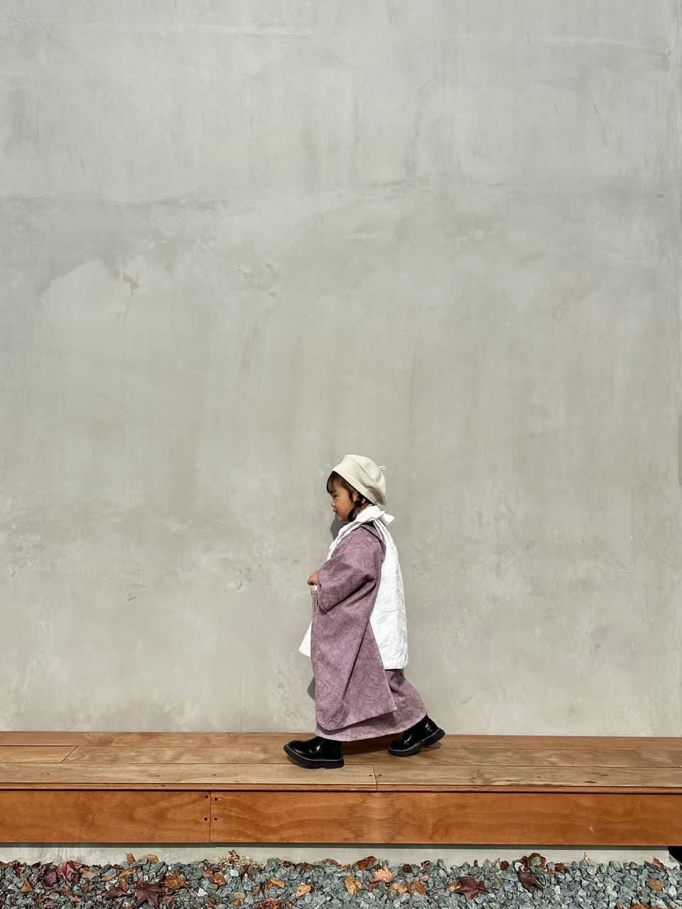 お花レース 七五三着物&リバーシブル被布 3歳 女の子 キッズ 子供用753