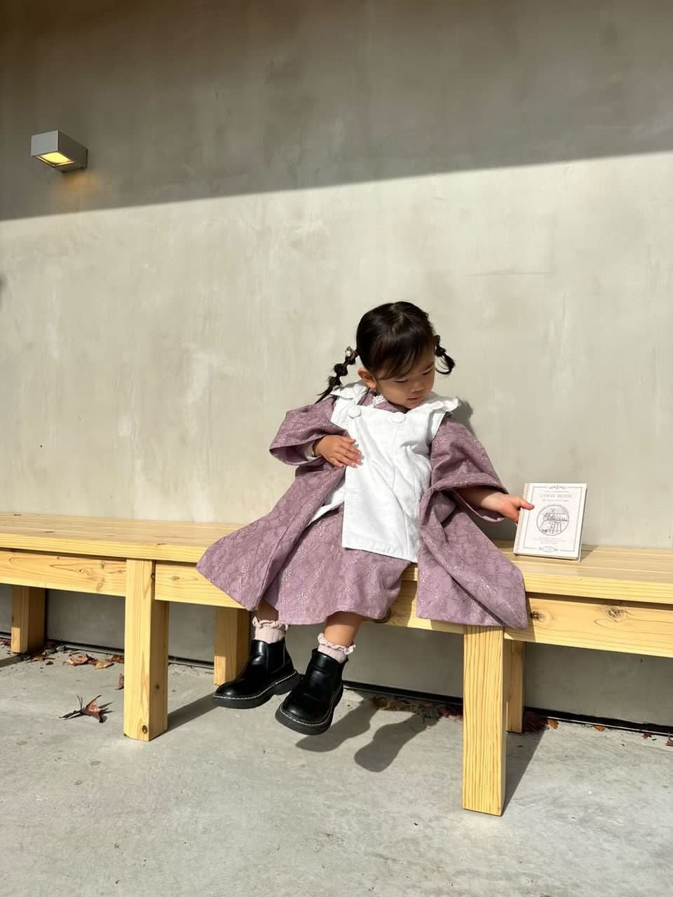 お花レース 七五三着物&リバーシブル被布 3歳 女の子 キッズ 子供用753