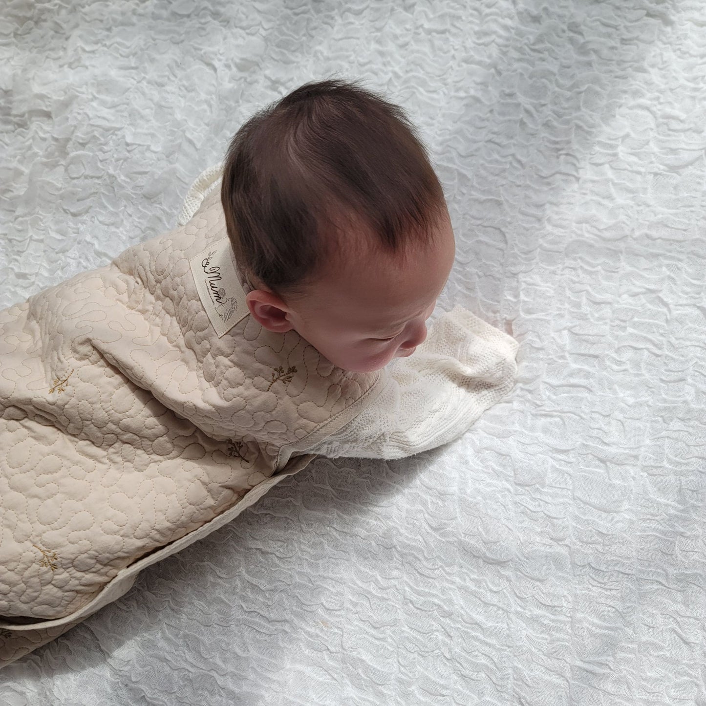 出産祝い 名入れ イブル ベビースリーパー  6重ガーゼ ベスト型  綿100% 日本製