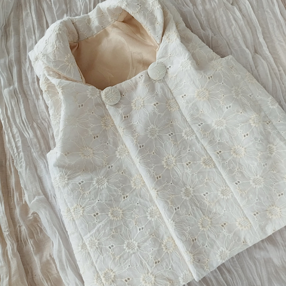 3歳 男の子 レンタル着物「10泊11日」753（Whiteレース)