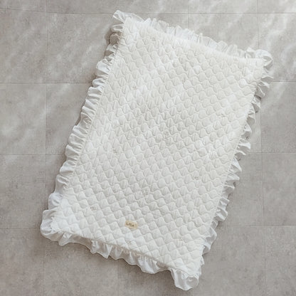 天然素材 キルトガーゼ ベビー布団 折りたたみ コンパクト 出産 里帰り 持ち運び ピクニック 保育園(布団単品)